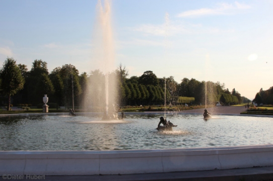 Arionbrunnen im Kreisparterre des Schlossgartens