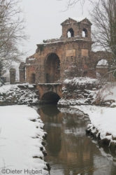 Römisches Wasserkastell im Winter